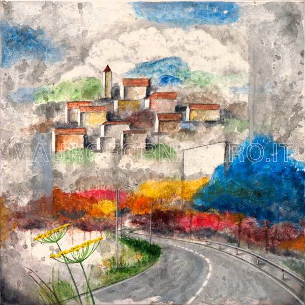 LA STRADA VERSO IL BORGO
