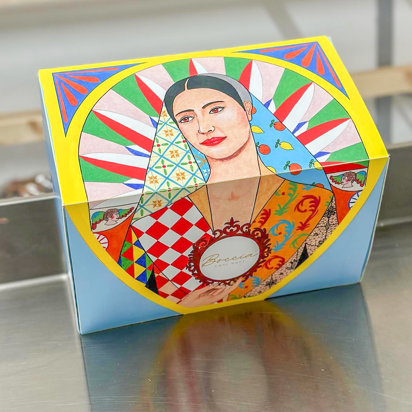 Scatola per colomba pasquale