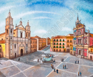 Piazza Garibaldi A Caltanissetta
